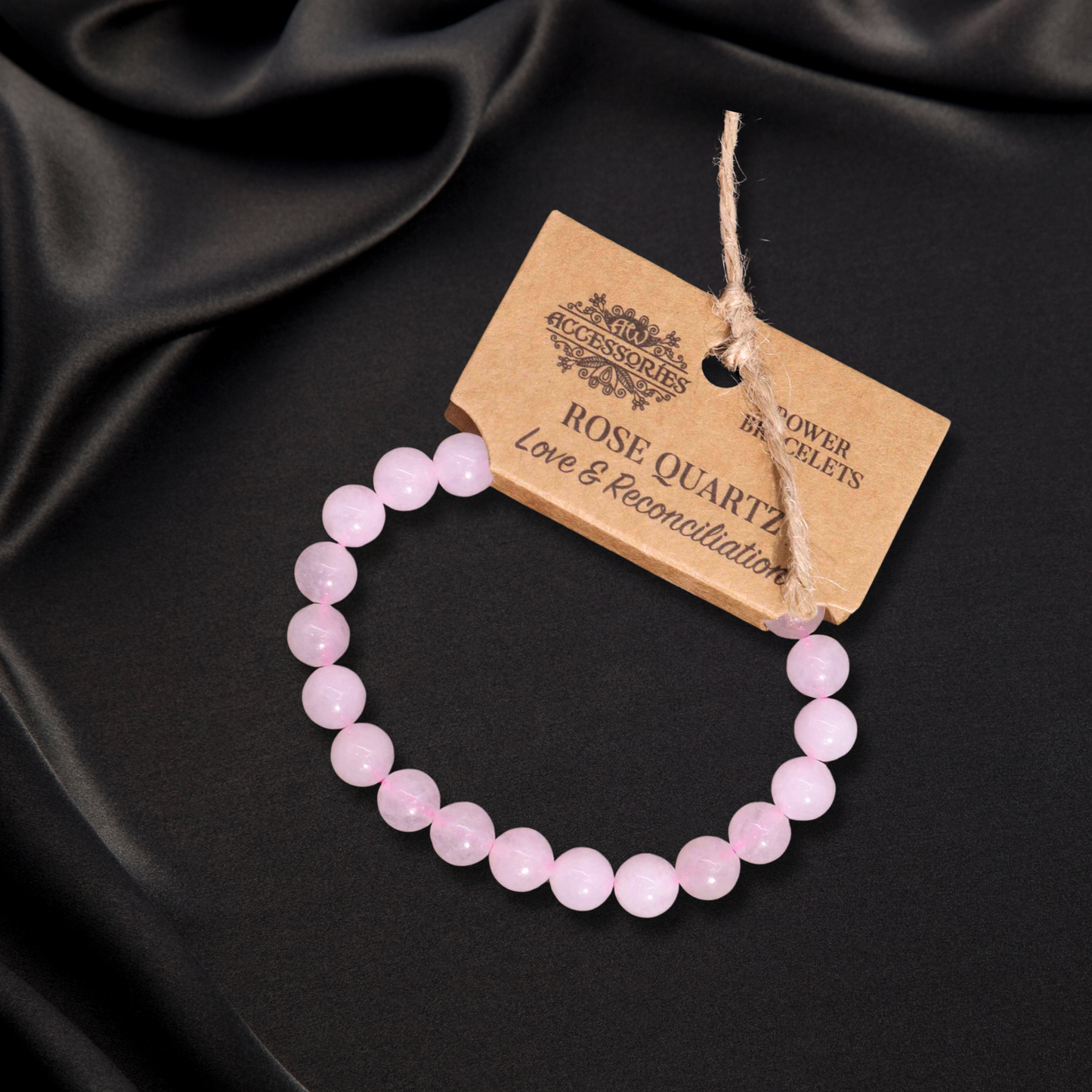 Rose Quartz Power Bracelet for Love & Harmony