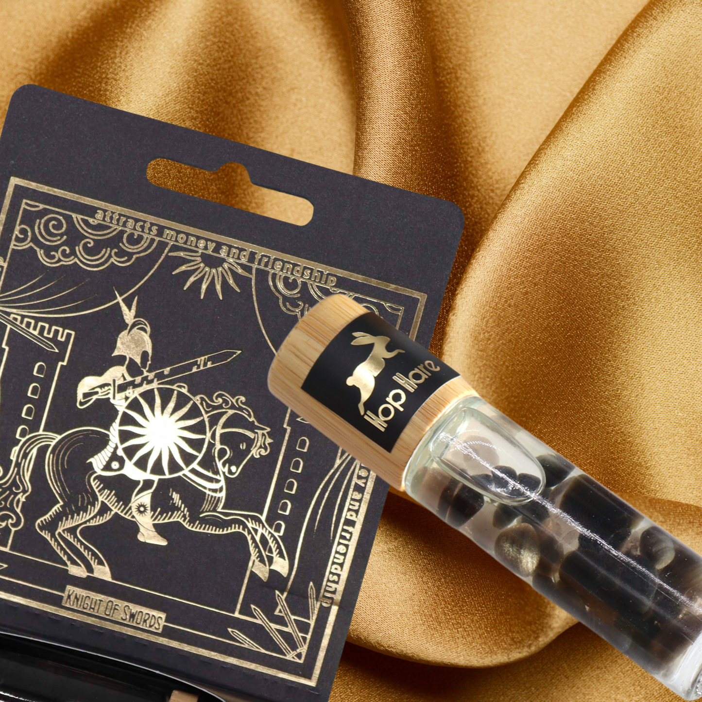 The Knight - Tarot Essential Oil Gemstone Roll on