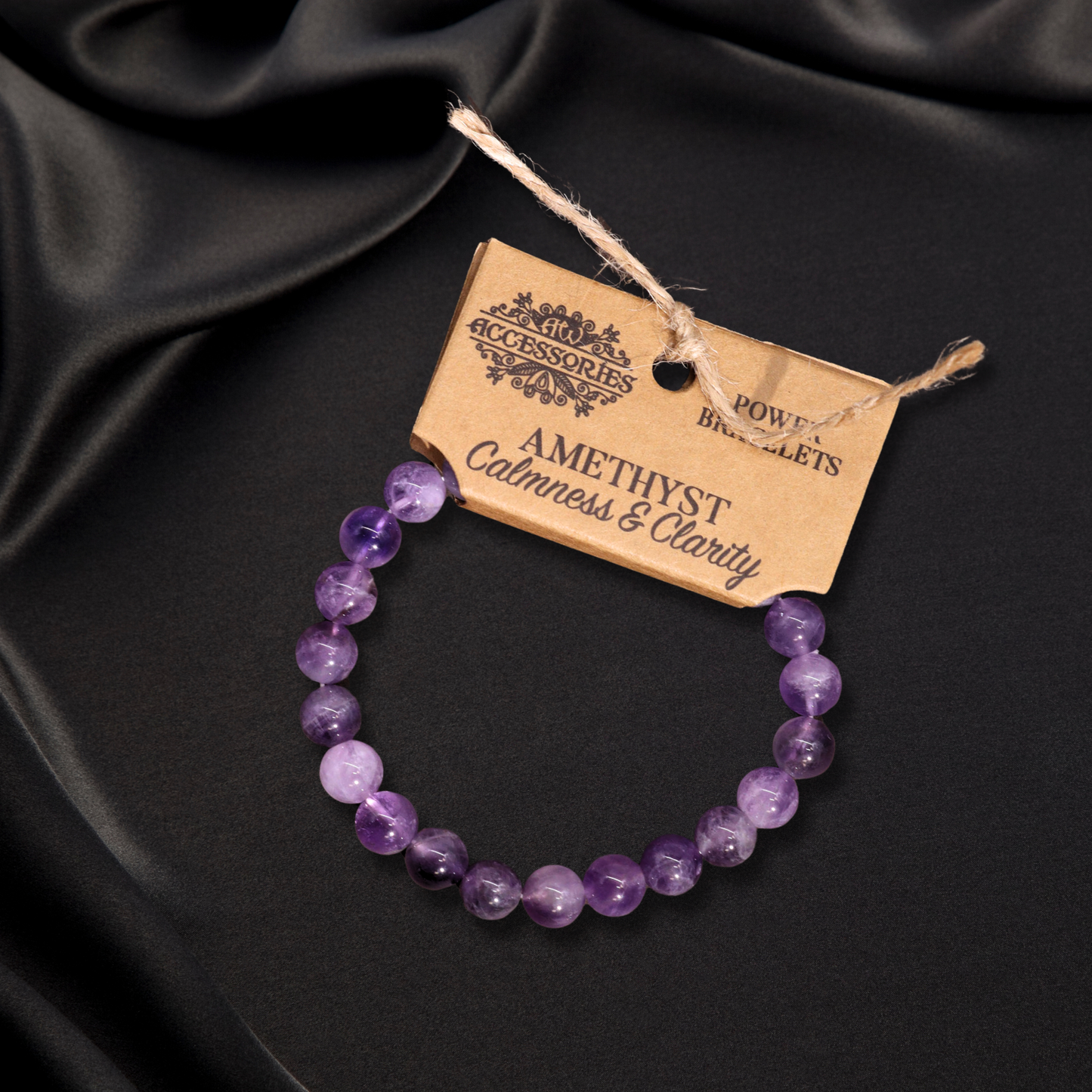 Amethyst Power Bracelet - Mood Booster & Sleep Enhancer