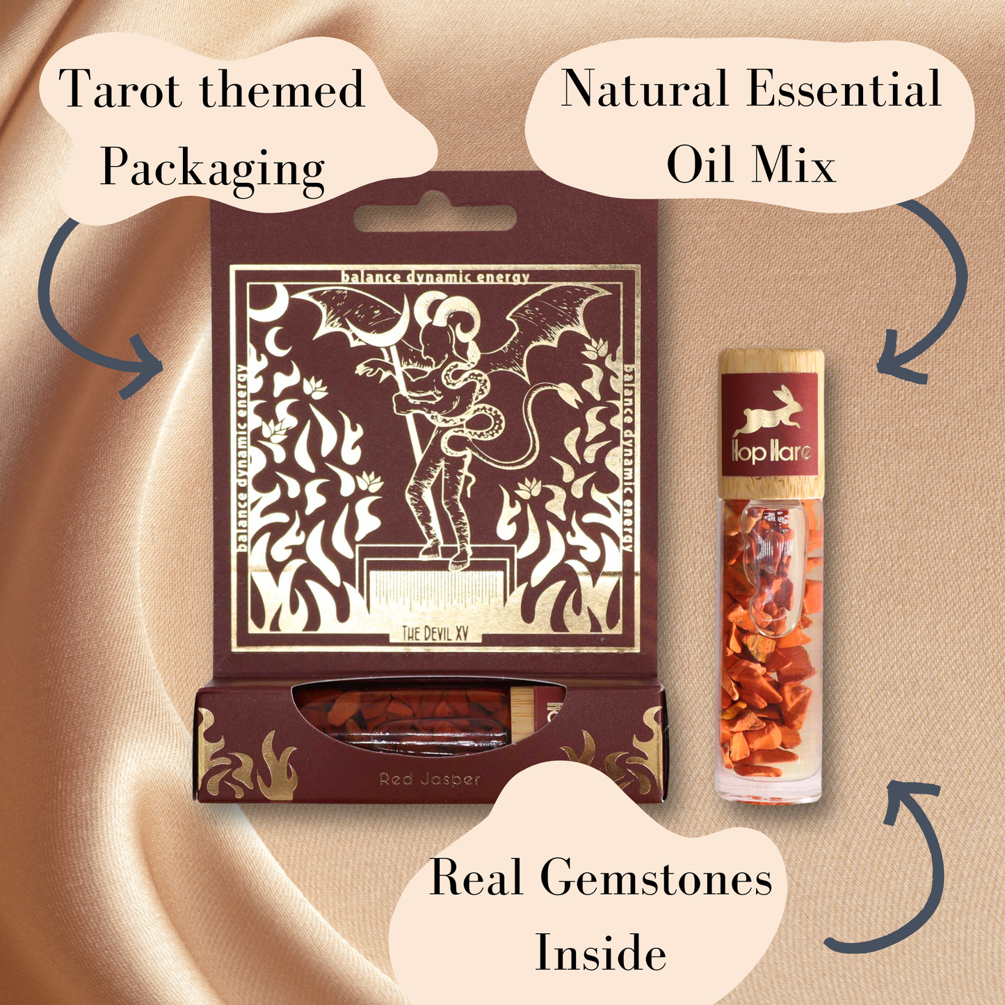The Devil Tarot Aromatherapy Roll-On