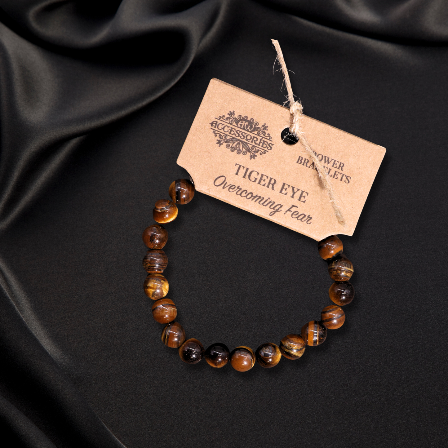 Tiger Eye Power Bracelet for Courage & Protection