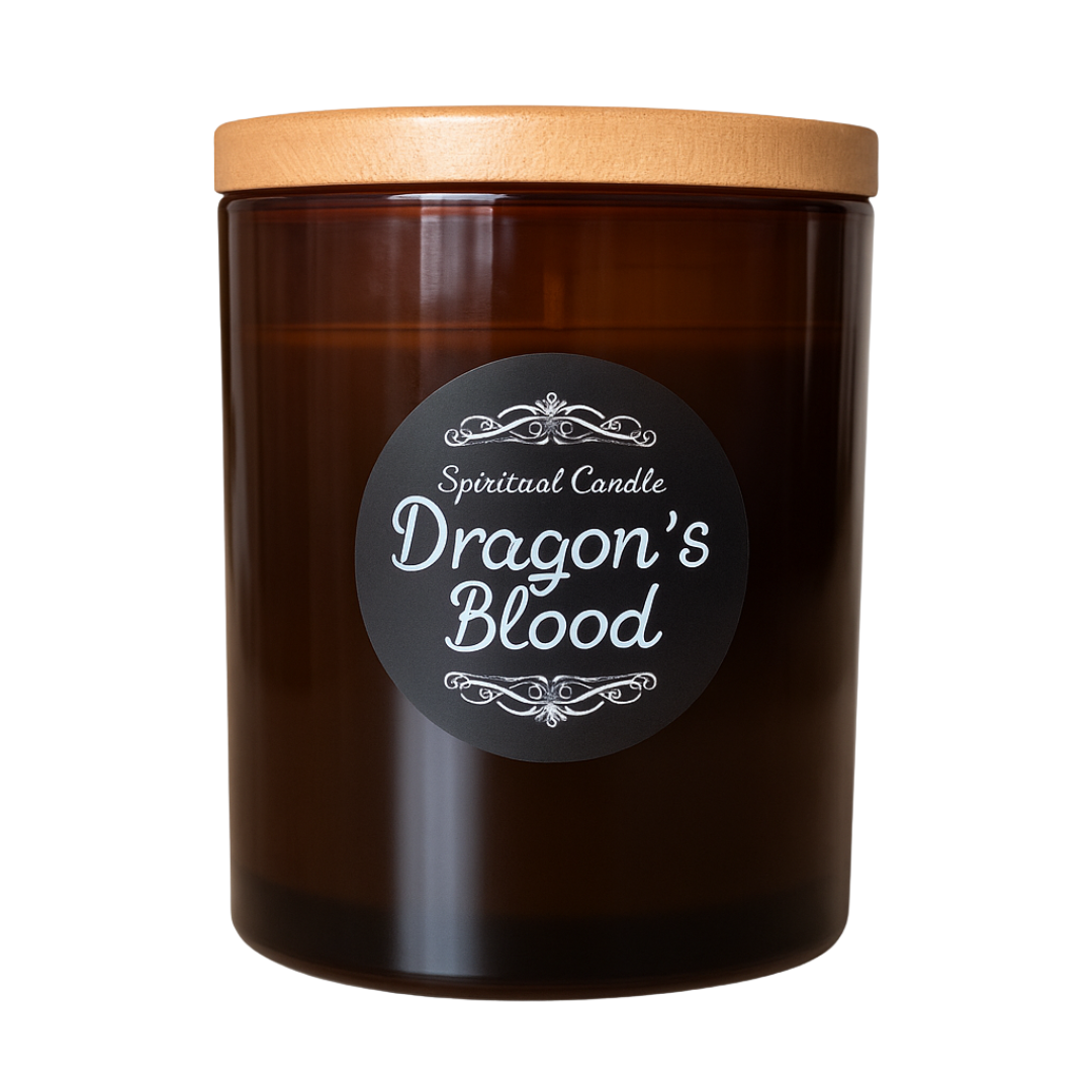 Dragon’s Blood Spiritual Smudging Candle – A Sacred Tool for Energy Cleansing and Protection