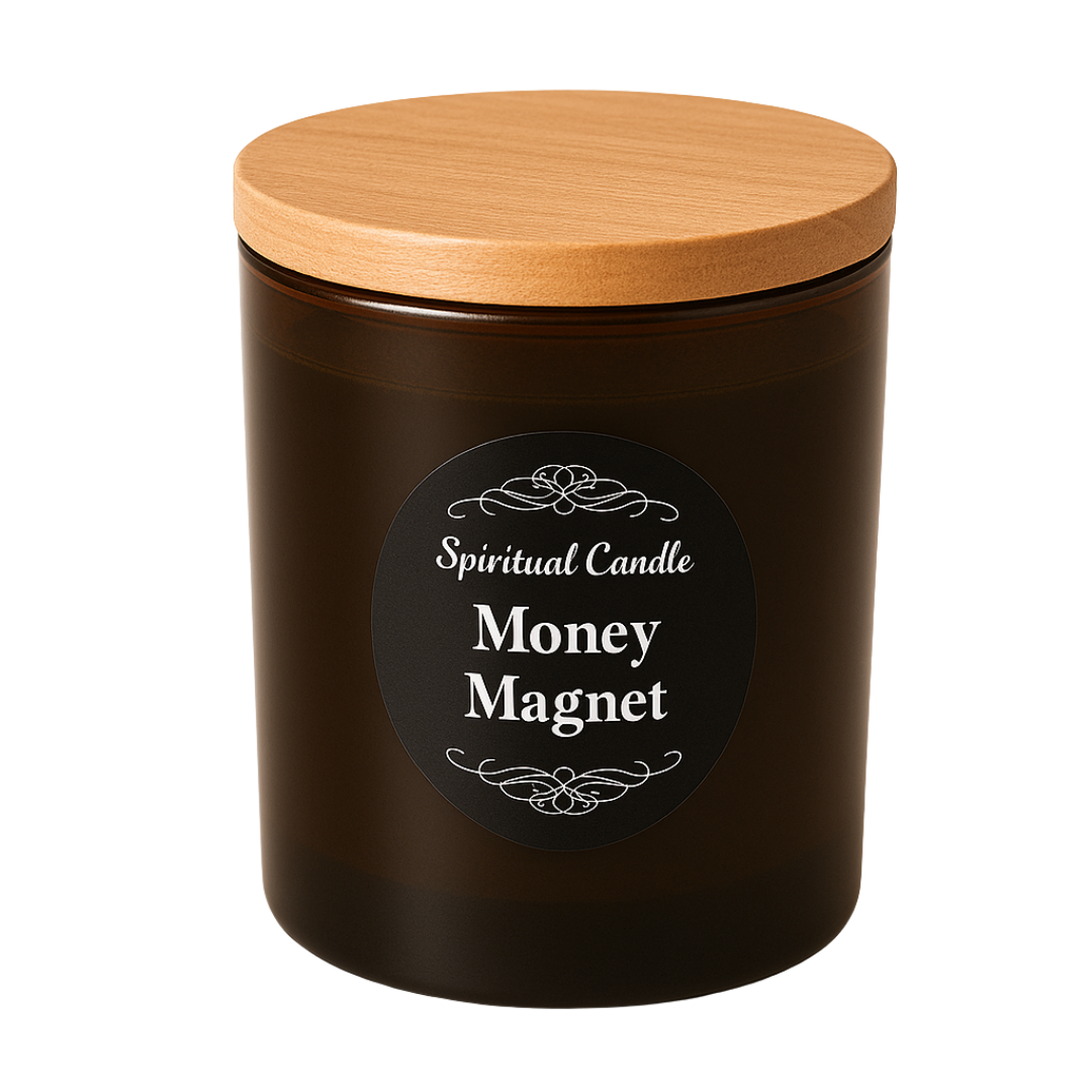 Money Magnet Spiritual Candle – A Sacred Tool for Wealth, Success, and Financial Abundance