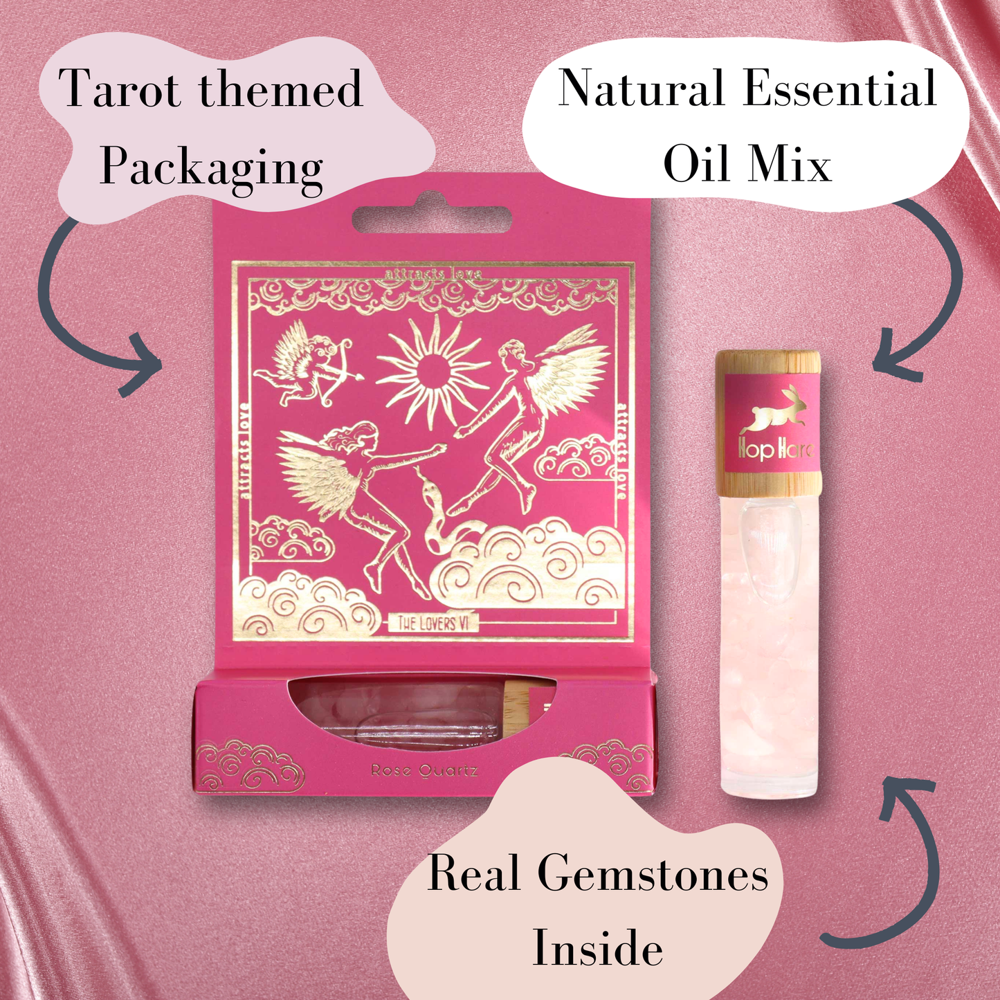 The Lovers Tarot Aromatherapy Roll-On