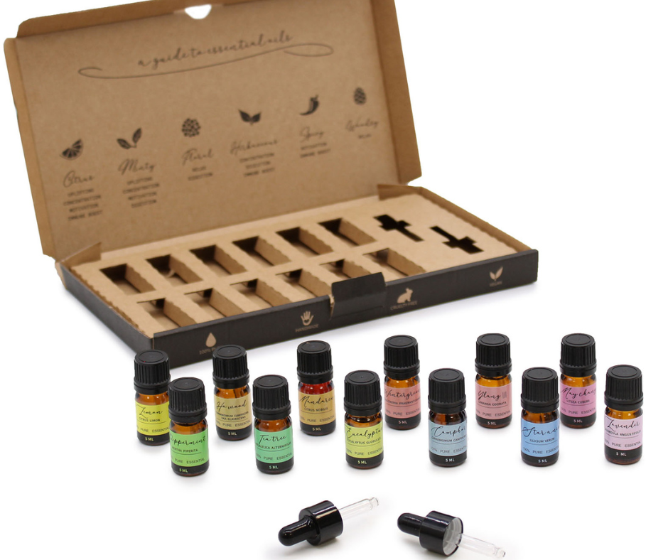 Aromatherapy Essential Oil Set - Starter Pack