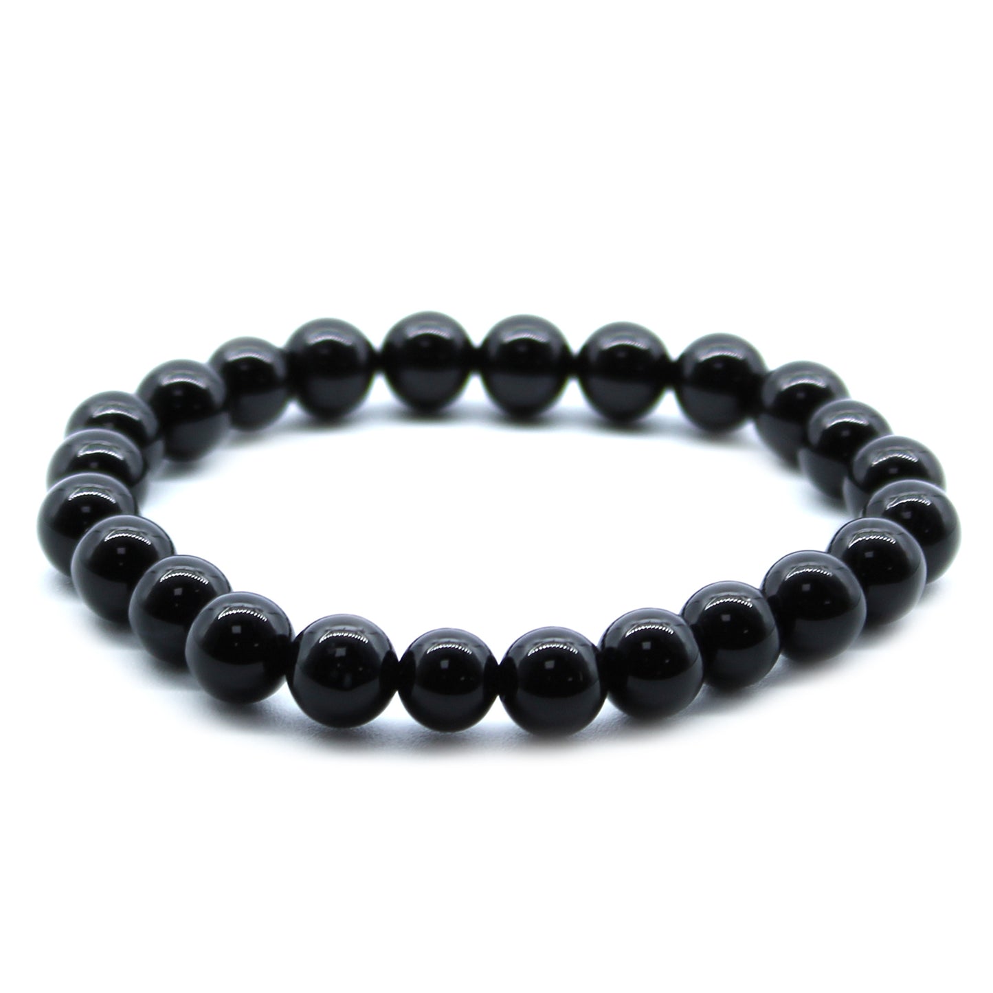 Black Agate Power Bracelet for Protection & Courage