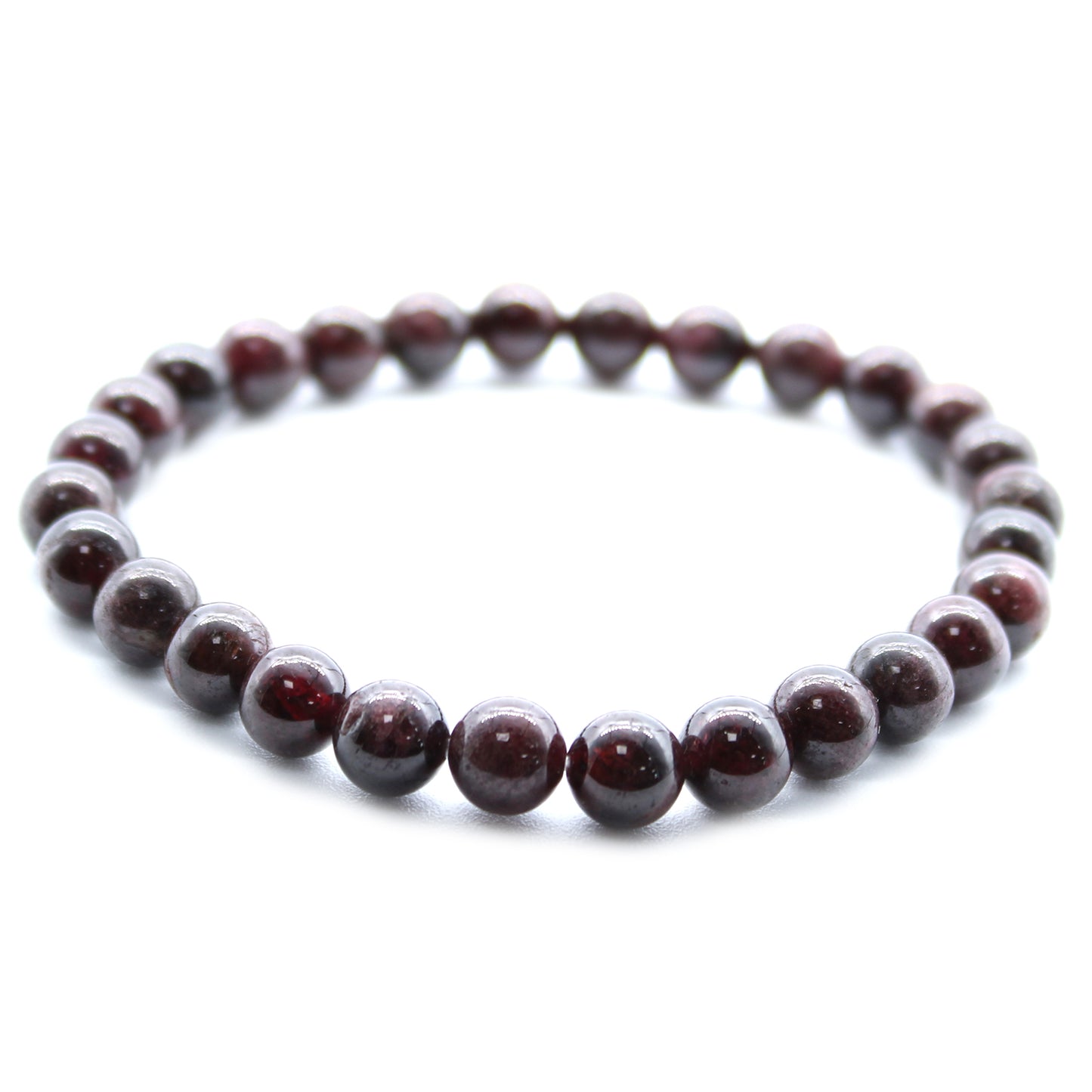 Blood Garnet Power Bracelet for Positivity & Uplifted Mood
