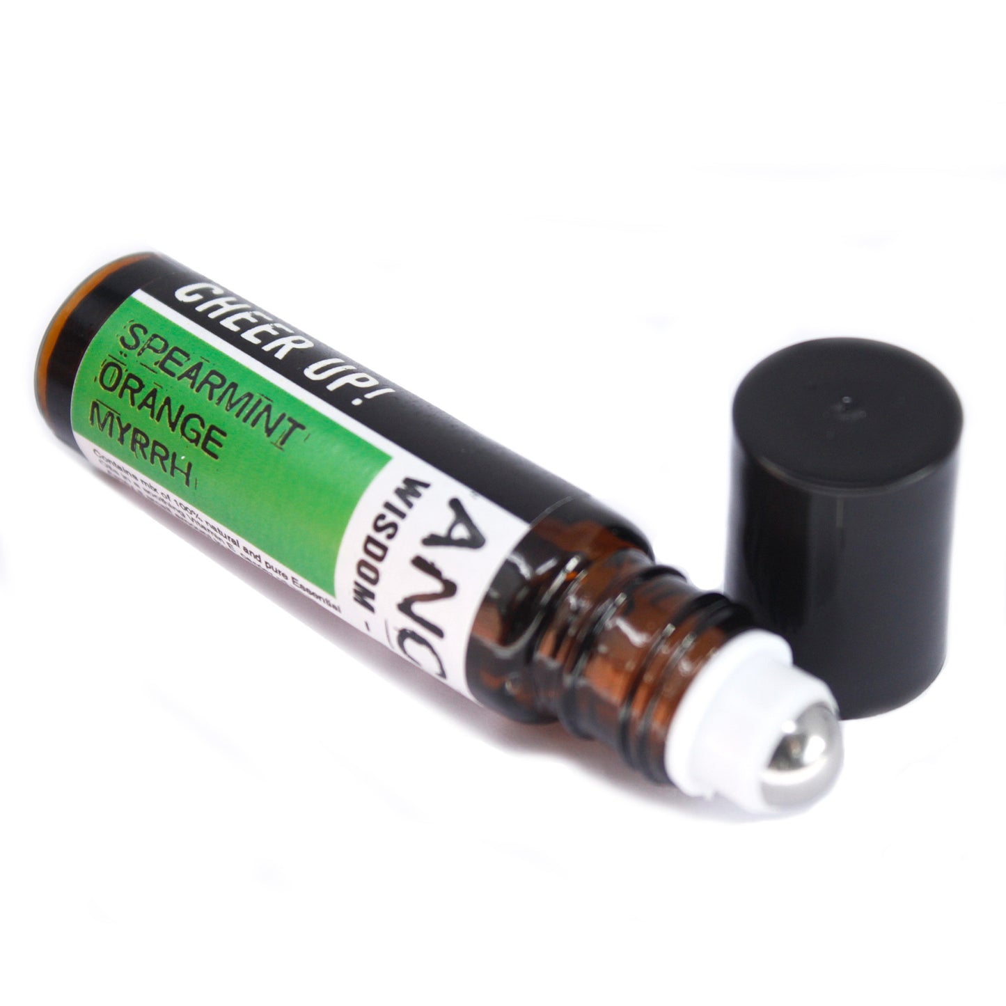 Cheer Up! Aromatherapy Roll-On - Energizing Essential Oil Blend