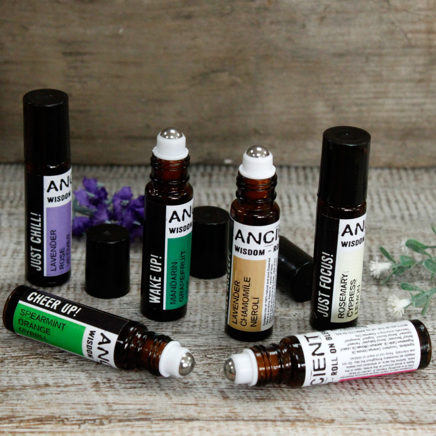 Cheer Up! Aromatherapy Roll-On - Energizing Essential Oil Blend