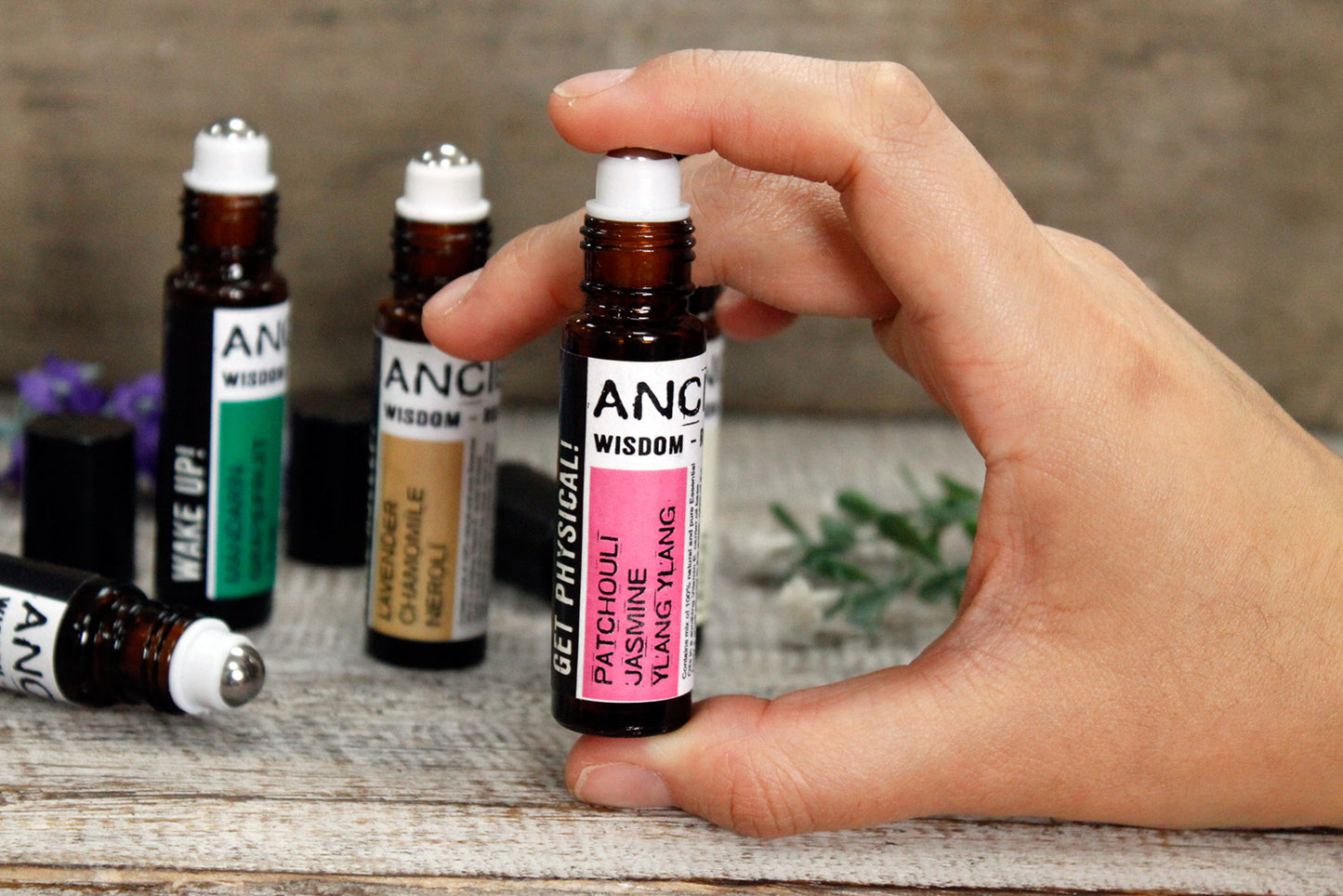 Cheer Up! Aromatherapy Roll-On - Energizing Essential Oil Blend