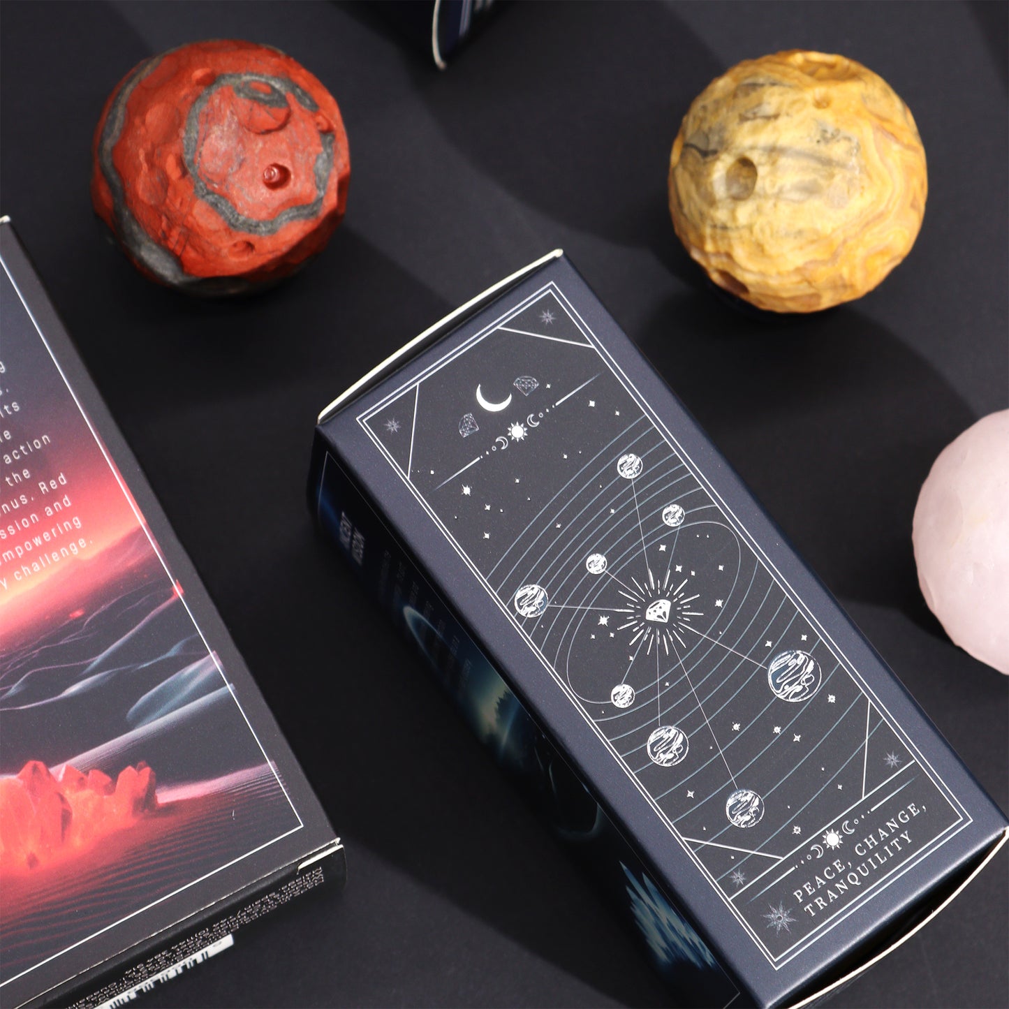 SATURN - Yellow Jade Gemstone Planet