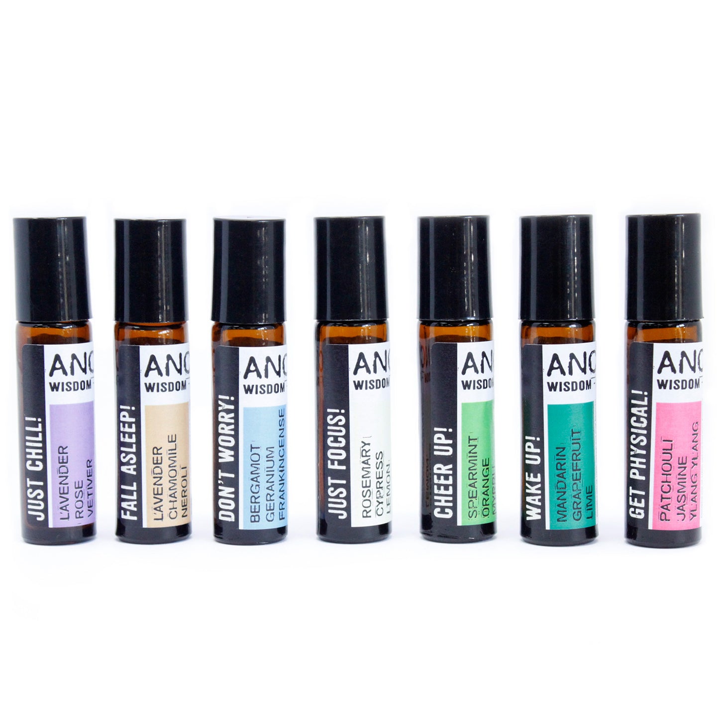 Cheer Up! Aromatherapy Roll-On - Energizing Essential Oil Blend