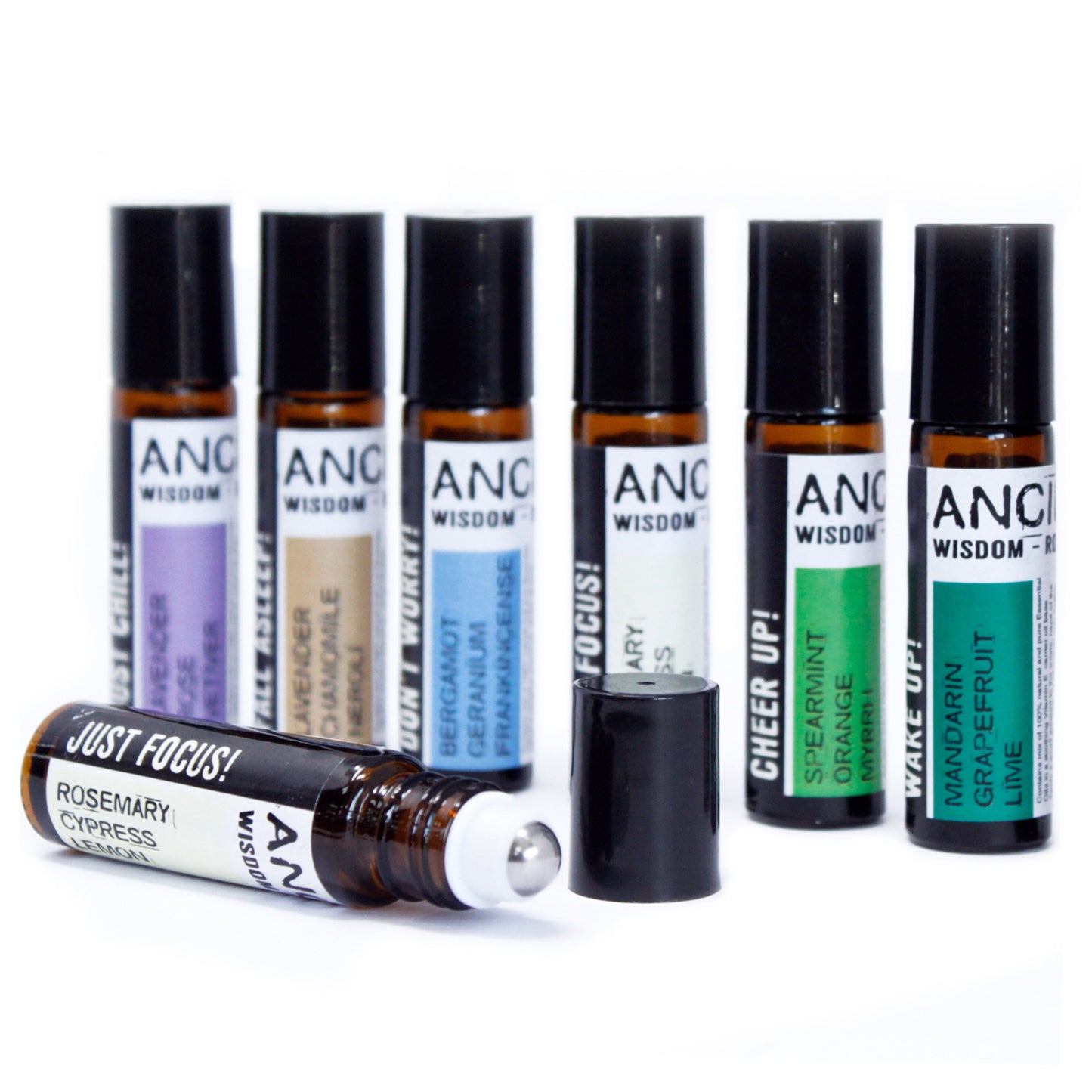 Don't Worry! Aromatherapy Roll-On - Calming Essential Oil Blend