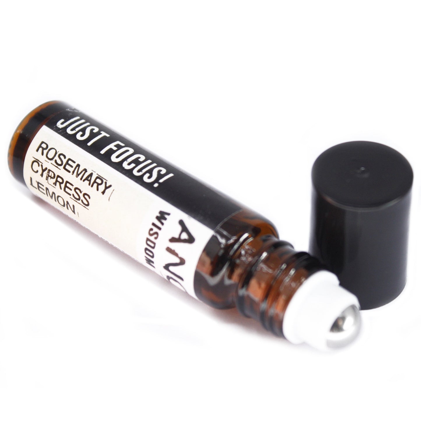 Just Focus! Aromatherapy Roll-On - Focus and Energy Essential Oil Blend