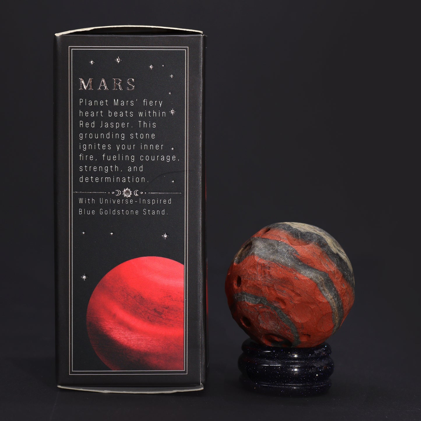 MARS - Red Jasper Gemstone Planet