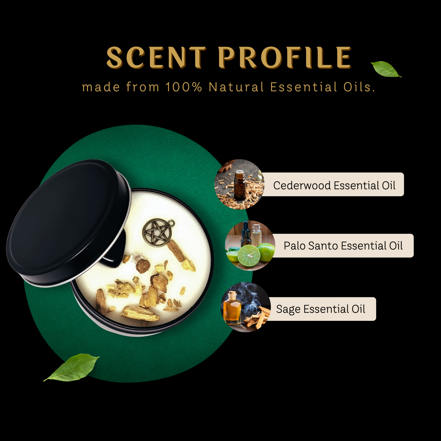 Palo Santo Spiritual Candle – A Sacred Tool for Energy Cleansing and Renewal
