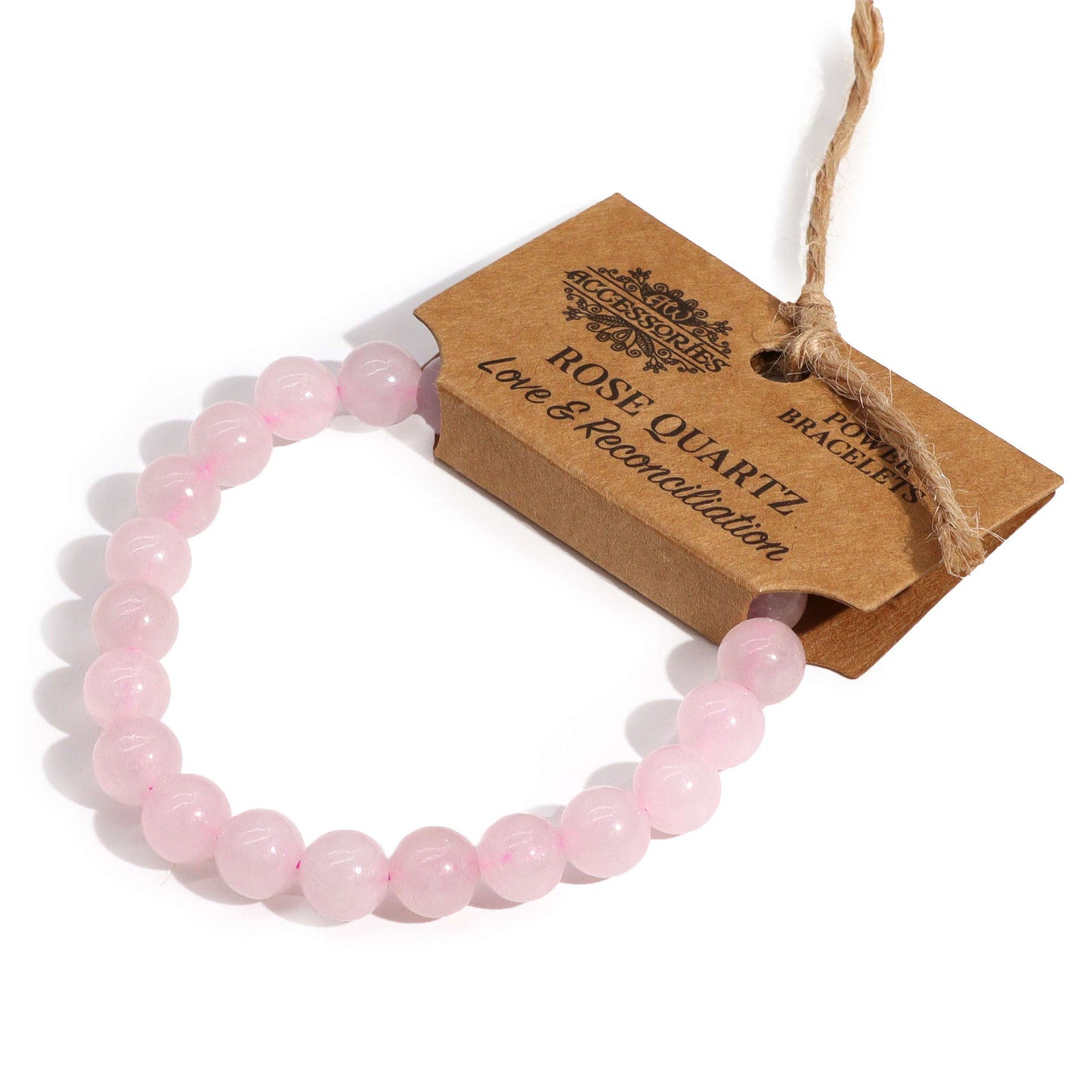 Rose Quartz Power Bracelet for Love & Harmony