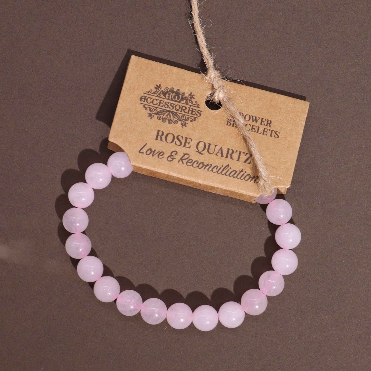 Rose Quartz Power Bracelet for Love & Harmony