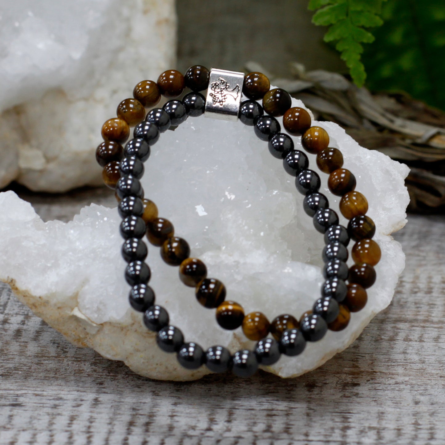 Tiger Eye Healing Bracelet - Magnetic Gemstone Bracelet
