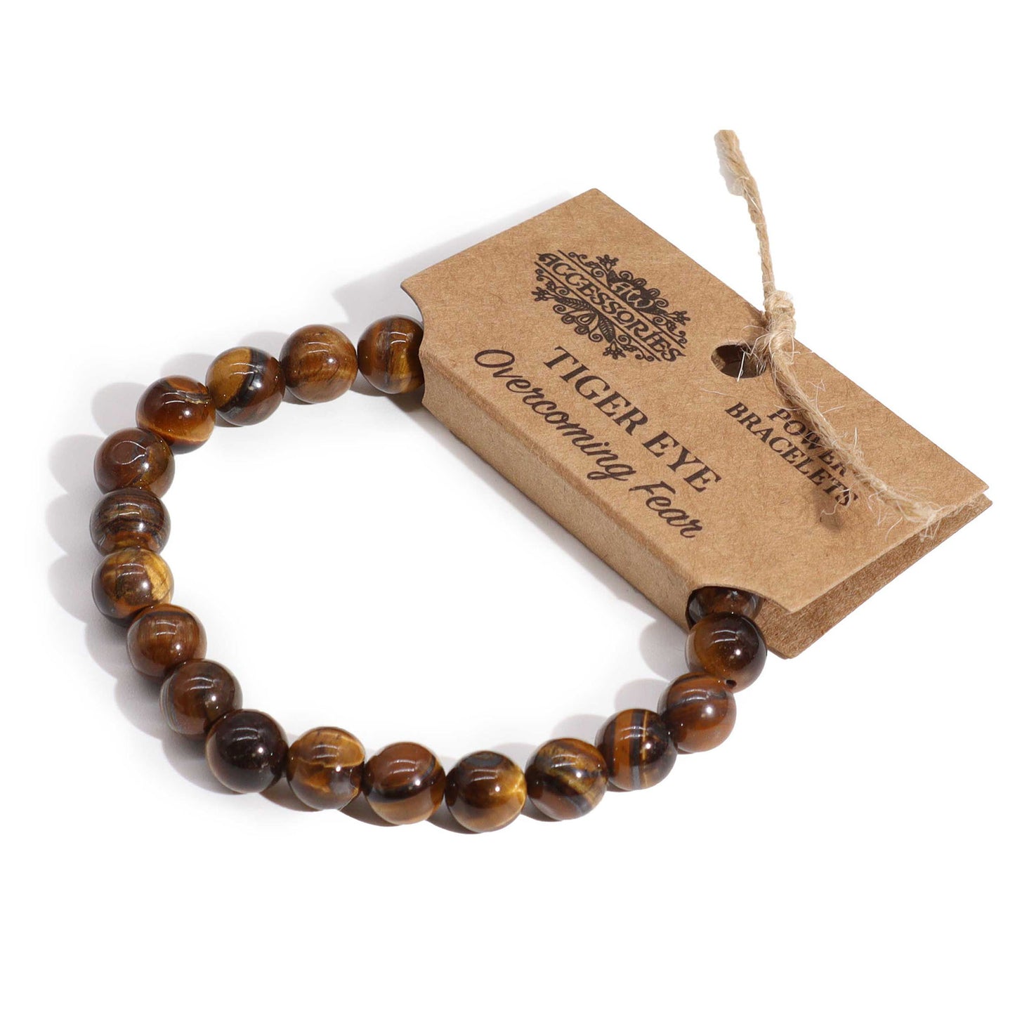 Tiger Eye Power Bracelet for Courage & Protection