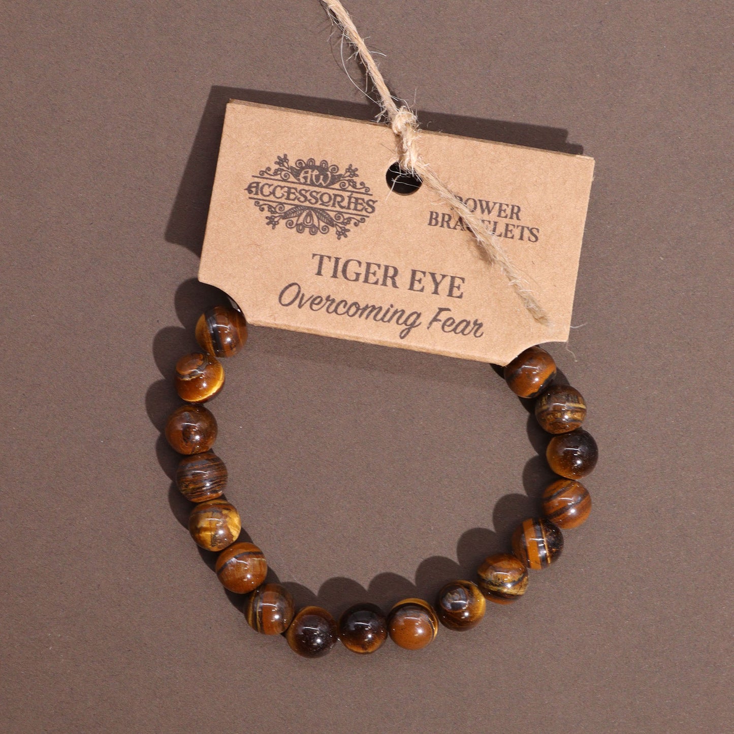 Tiger Eye Power Bracelet for Courage & Protection