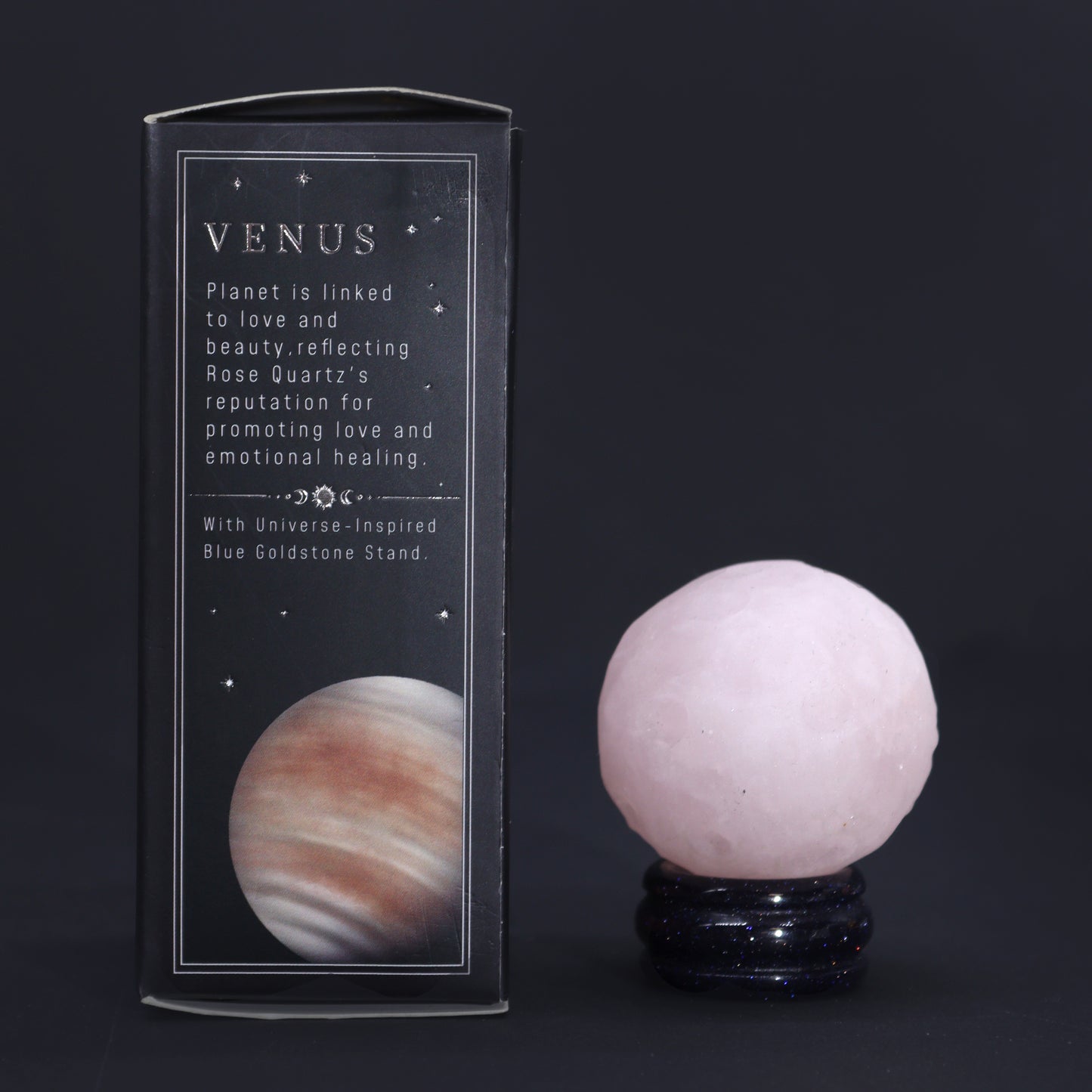 VENUS - Rose Quartz Gemstone Planet