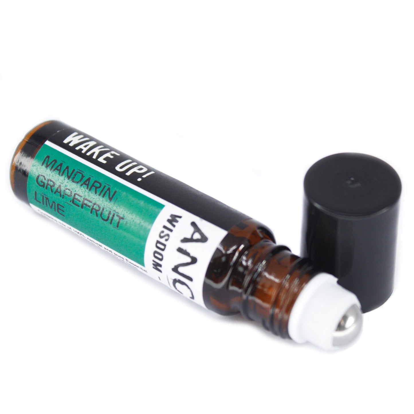 Wake Up! Aromatherapy Roll-On - Energizing Essential Oil Blend