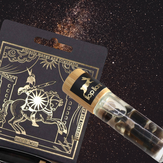 The Knight - Tarot Essential Oil Gemstone Roll on