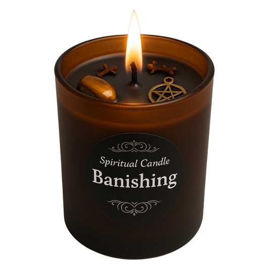 Banishing Spiritual Candle – A Sacred Tool for Removing Negativity and Breaking Unwanted Patterns