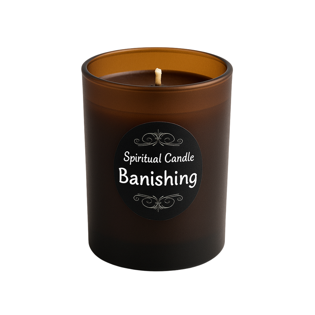 Banishing Spiritual Candle – A Sacred Tool for Removing Negativity and Breaking Unwanted Patterns