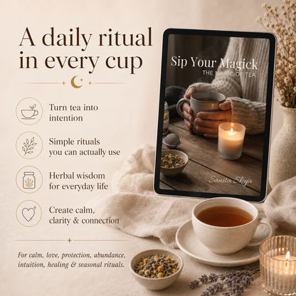 Sip Your Magick: Tea Rituals, Herbal Wisdom & Everyday Spellwork – PDF eBook