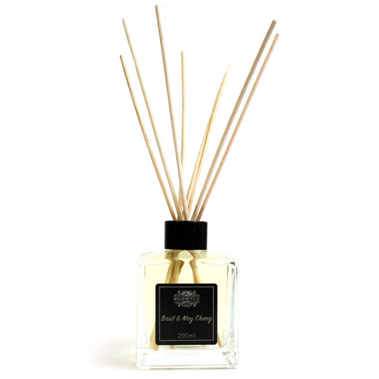 Basil & May Chang Essential Oil Reed Diffuser