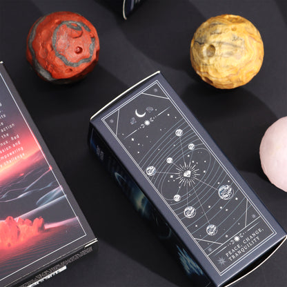 SATURN - Yellow Jade Gemstone Planet
