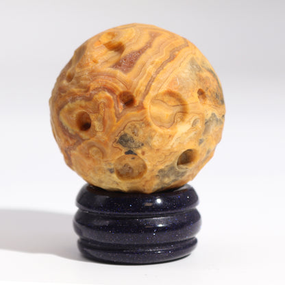 MERCURY - Crazy Lace Jasper Gemstone Planet