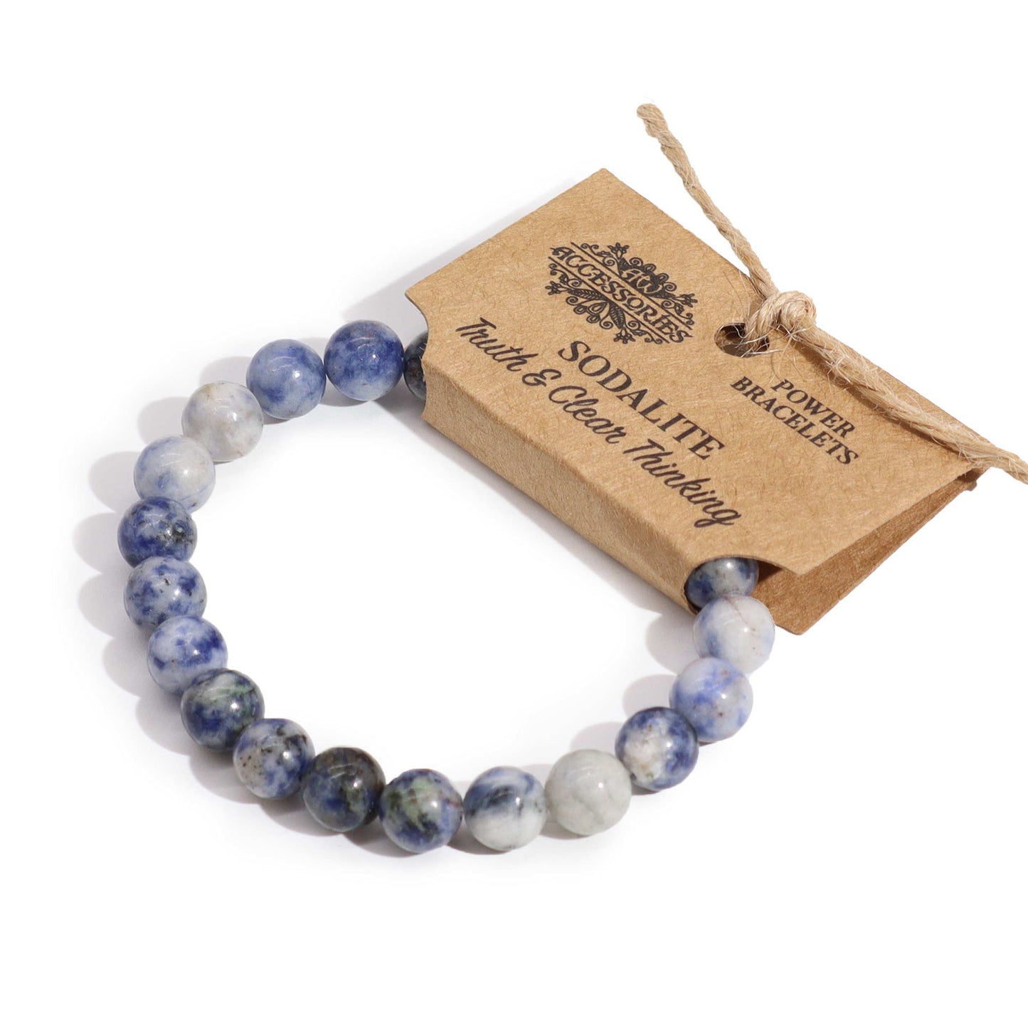 Sodalite Power Bracelet for Communication & Focus