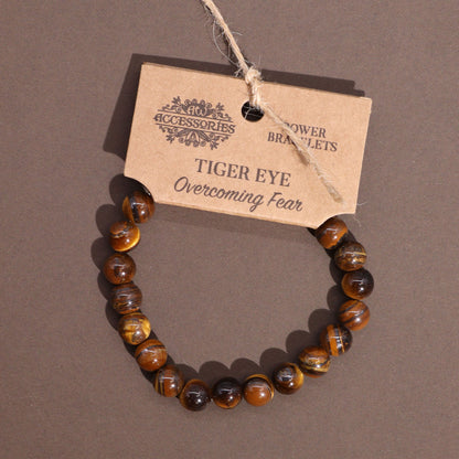 Tiger Eye Power Bracelet for Courage & Protection