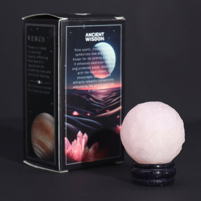 VENUS - Rose Quartz Gemstone Planet
